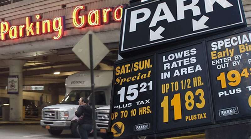 NYC parking garage