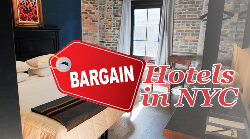 Bargain Hotels in NYC