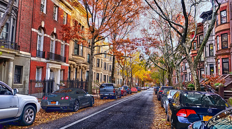 Cars Parked in NYC