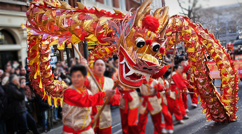 Chinese Dragon in Parade