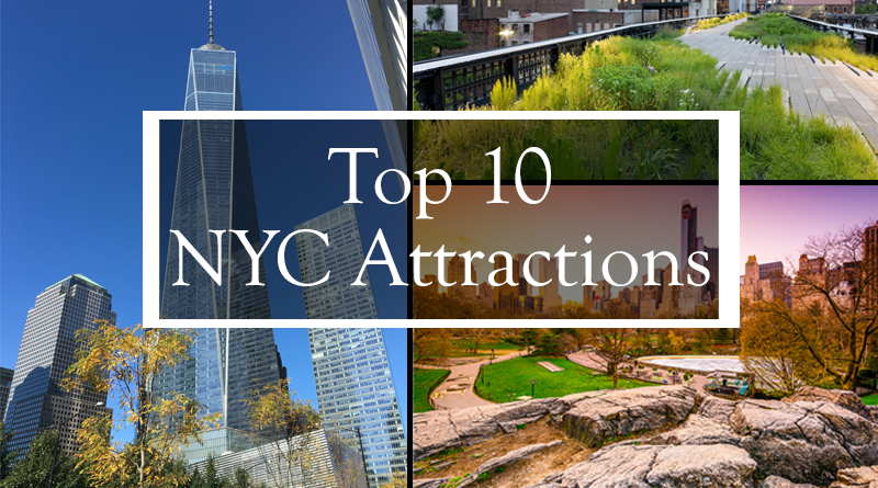 Top 10 Attractions in NYC