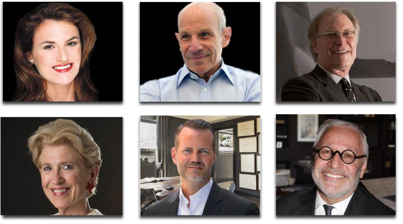 Former and Current Executives at 'NYC & Company': Cristyne Lategano, George Fertitta, Jonathan Tisch, Emily Rafferty, Fred Dixon and Charles Flateman